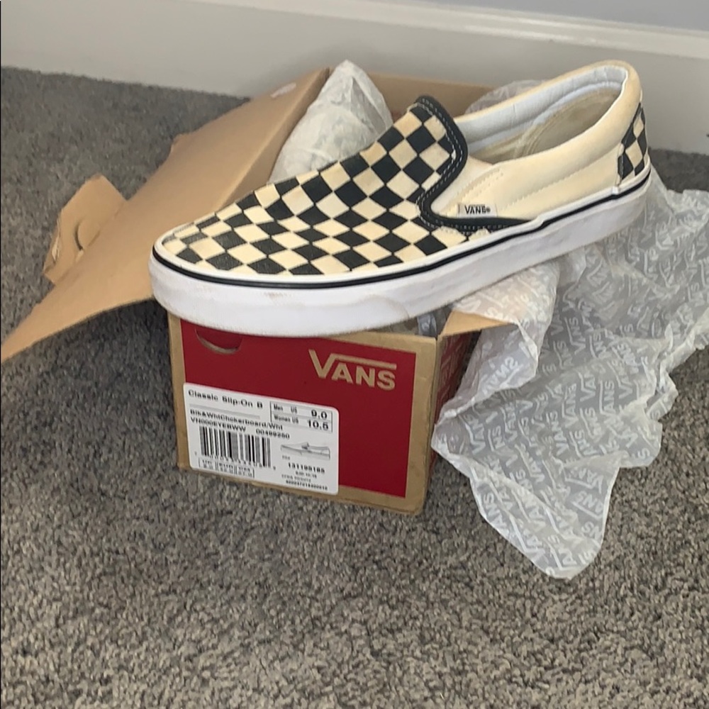 Classic Slip on Checkerboard vans